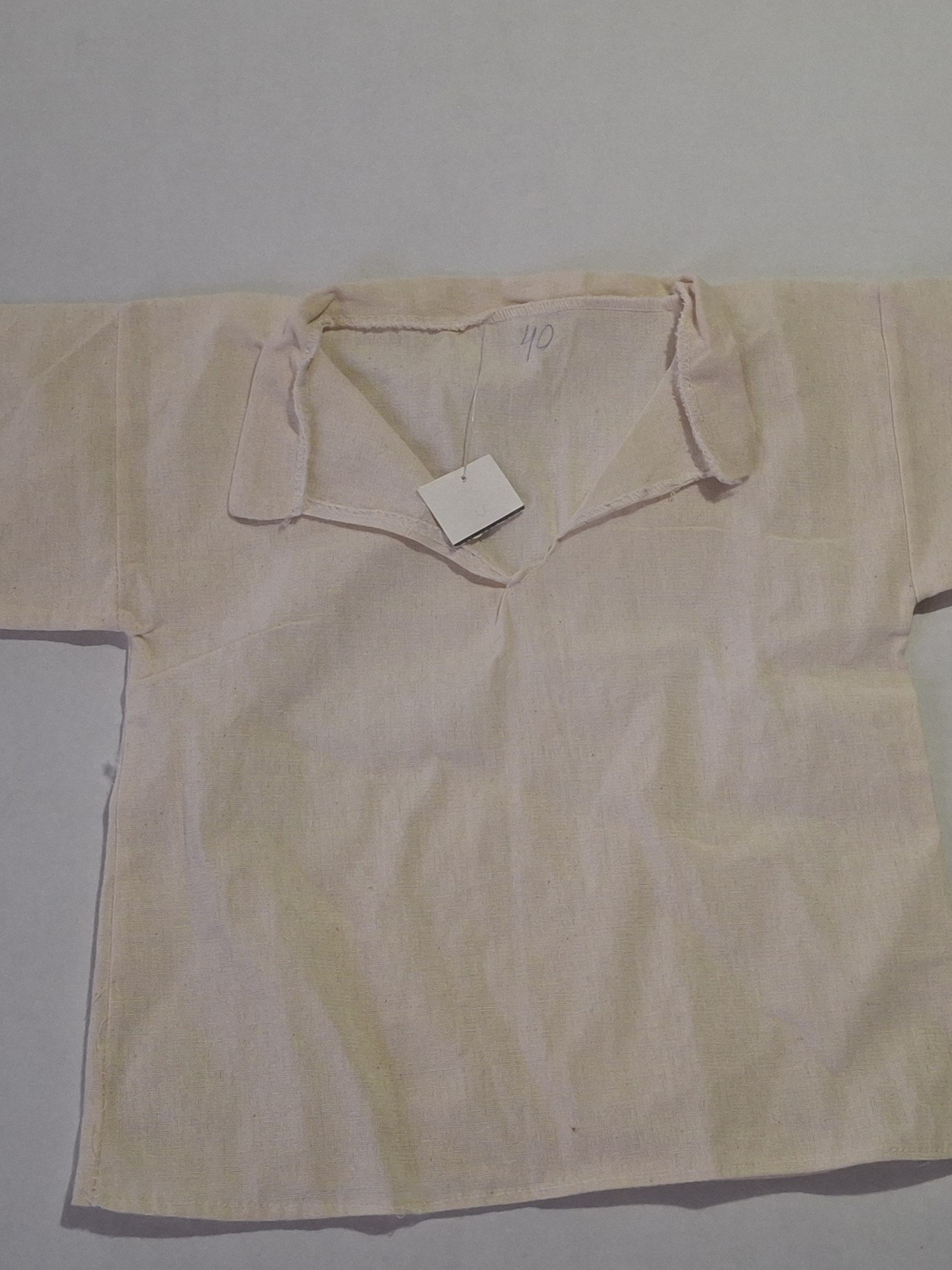 Men's Light Pink Casual Collared Shirt